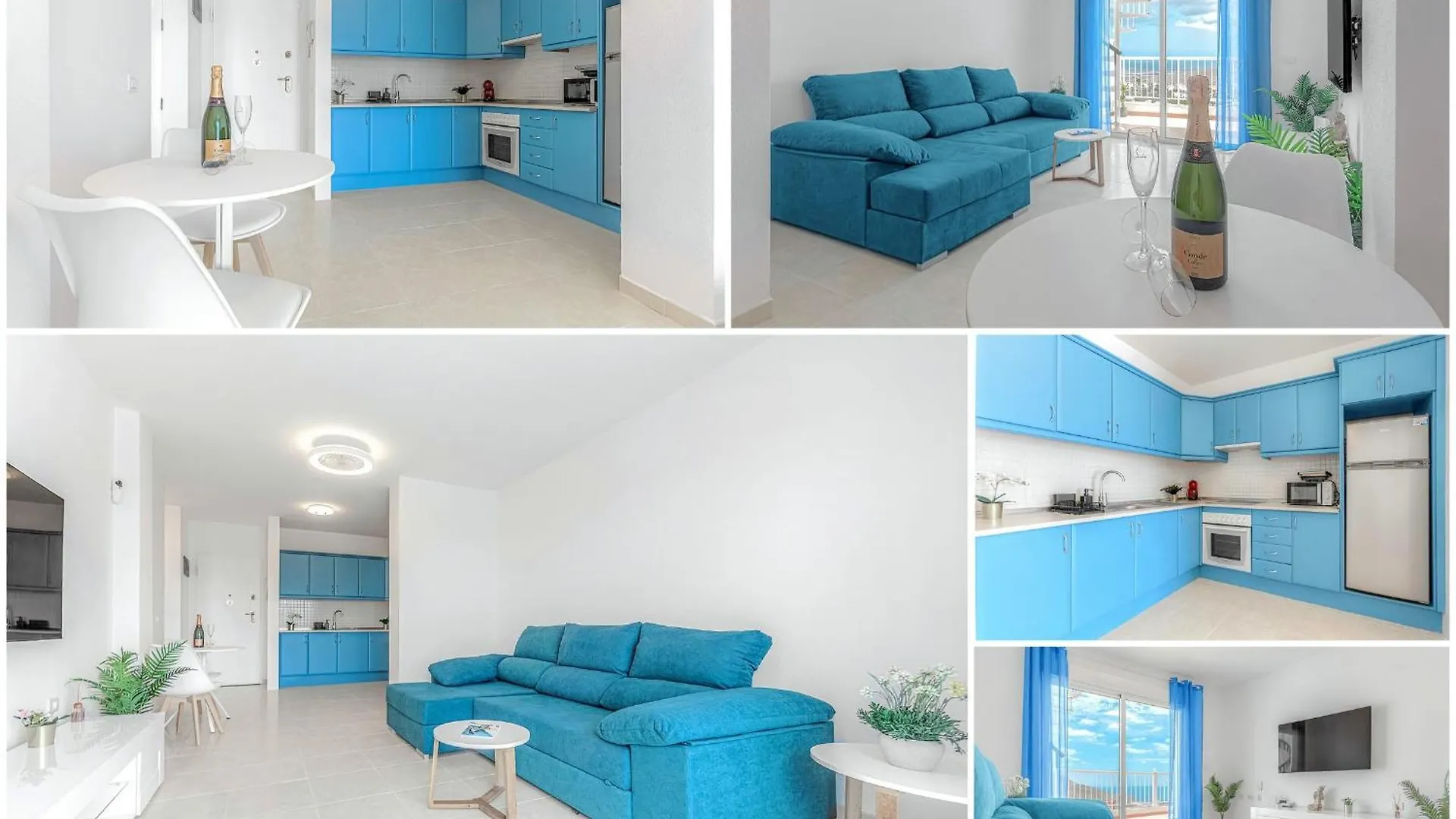 Blue Apartment With One Bedroom, Wifi And Amazing View Chayofa スペイン